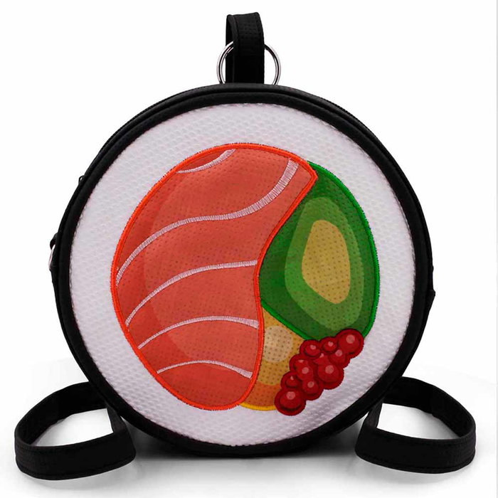 Oh My Pop Bolso-Mochila Sushi Maki Negro Oh My Pop Bolso-Mochila Sushi Maki Negro