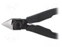 LINDSTRÖM Alicates de corte diagonal ESD 125 mm