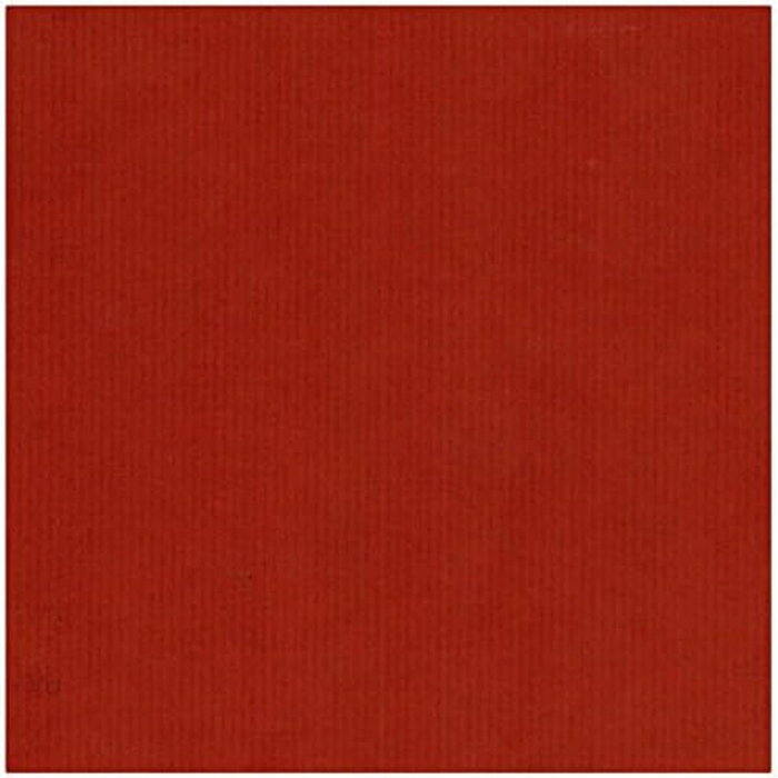Wonder Wrapper Papel de Regalo Bobina Kraft Rojo Verjurado 31cm