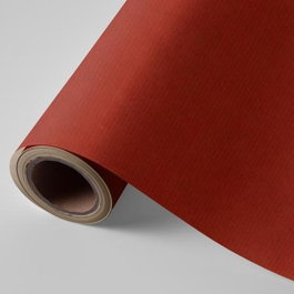 Wonder Wrapper Papel de Regalo Bobina Kraft Rojo Verjurado 31cm