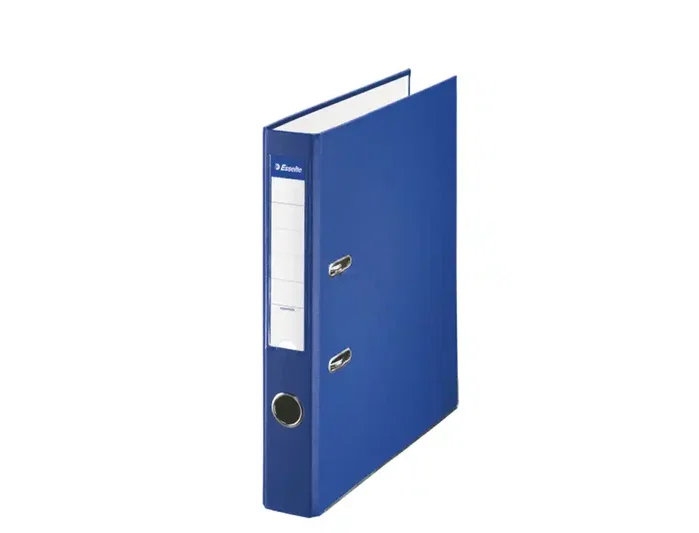 Esselte Archivador de palanca A4 azul con cubiertas de polipropileno Esselte Archivador de palanca A4 azul con cubiertas de polipropileno