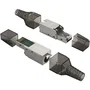 Vention IDIH0 Conector RJ45 Cat.6A FTP Sin Herramientas Color Gris Interfaz RJ45