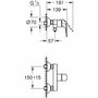 Grohe Mezclador Monomando de Ducha Swift 24333001 Cromo