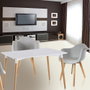 Home Deco Factory Mesa Rectangular Blanca