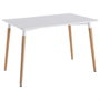 Home Deco Factory Mesa Rectangular Blanca