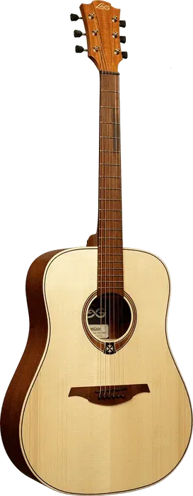 LAG Guitarra Acústica Folk Dreadnought Tramontane 70 - Natural Lag Satinado Tapa Abeto Engelmann Macizo