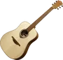LAG Guitarra Acústica Folk Dreadnought Tramontane 70 - Natural Lag Satinado Tapa Abeto Engelmann Macizo