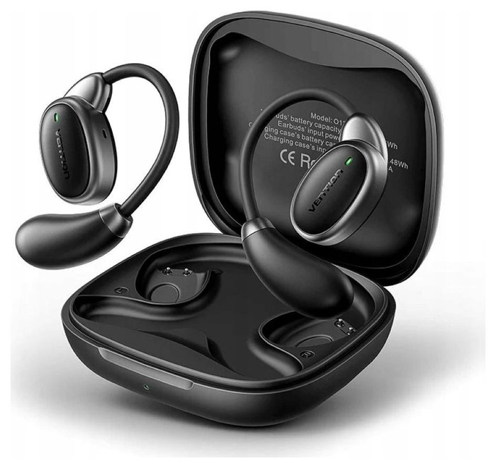 Vention Auriculares Open Ear 013 Bluetooth 5.4 Negros