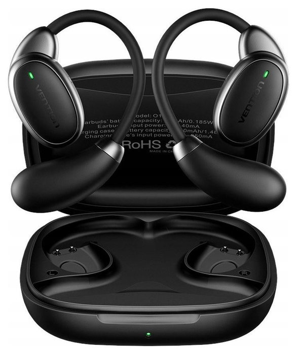 Vention Auriculares Open Ear 013 Bluetooth 5.4 Negros