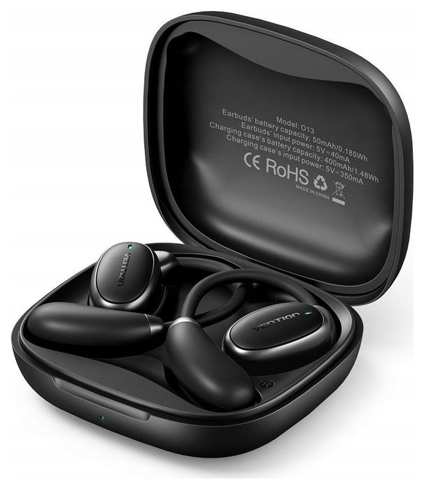 Vention Auriculares Open Ear 013 Bluetooth 5.4 Negros
