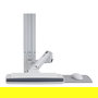 Ergotron LX Sistema de Montaje en Pared para Monitor de hasta 81.3 cm (32 Pulgadas), Soporta 11.3 kg, Ajustable, Blanco, Compatible con VESA 75x75/100x100 mm