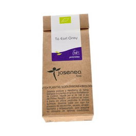 JOSENEA Té Earl Grey Sabor Cítrico Bolsa 10 Sobres Té Negro con Aroma de Bergamota Natural