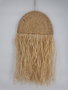 DKD Home Decor Decoración Colgante de Rafia Natural 40x3x100 cm