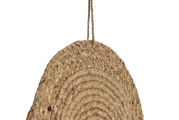 DKD Home Decor Decoración Colgante de Rafia Natural 40x3x100 cm DKD Home Decor Decoración Colgante de Rafia Natural 40x3x100 cm