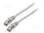 LANBERG Patch cord Cat 5e F/UTP de 1,5 m Gris