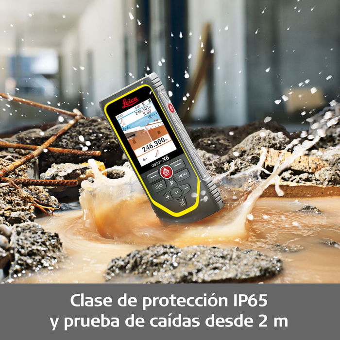 Telémetro Leica Geosystems Disto X6 250 m