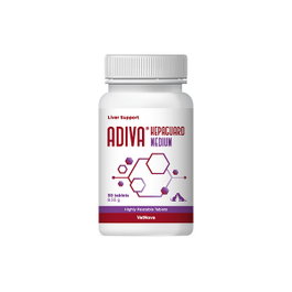 Vetnova Adiva Hepaguard Medium 30 tabletas