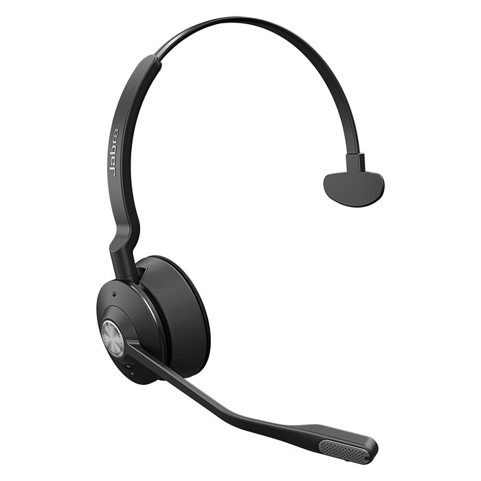 Jabra Engage 65 SE Auriculares Inalámbricos DECT con Micrófono Boom, Mono (Supraaural), Negro, 13h Batería, USB-C, Certificado UC, para Oficina/Centro de Llamadas