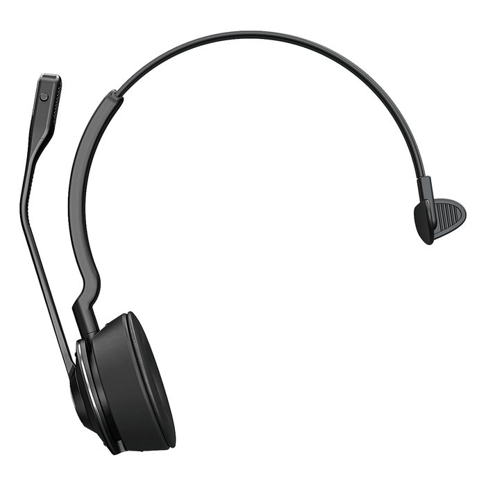 Jabra Engage 65 SE Auriculares Inalámbricos DECT con Micrófono Boom, Mono (Supraaural), Negro, 13h Batería, USB-C, Certificado UC, para Oficina/Centro de Llamadas