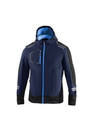 Sparco Chaqueta Soft-shell York Azul Marino/Azul Talla S