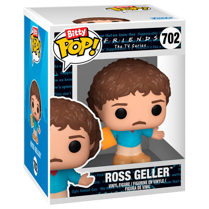 FUNKO Blister 4 figuras Bitty POP Friends Rachel Coleccionables Misteriosas Raras