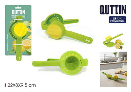 Inde Exprimidor de Limones de Plástico, 22x8x9.5 cm, 128 g, Ideal para Cocina y Bar, Fácil de Usar y Limpiar (24 Unidades)