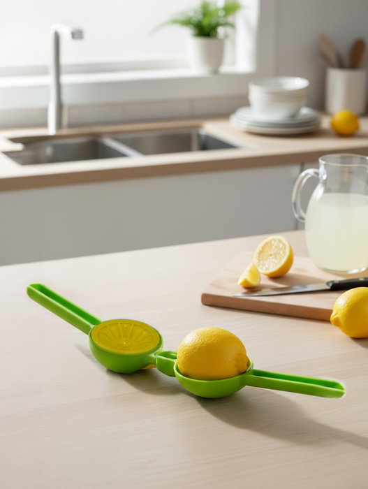 Inde Exprimidor de Limones de Plástico, 22x8x9.5 cm, 128 g, Ideal para Cocina y Bar, Fácil de Usar y Limpiar (24 Unidades)