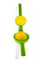 Inde Exprimidor de Limones de Plástico, 22x8x9.5 cm, 128 g, Ideal para Cocina y Bar, Fácil de Usar y Limpiar (24 Unidades)