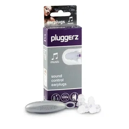 Pluggerz Music Tapones para los oídos, 4 uds