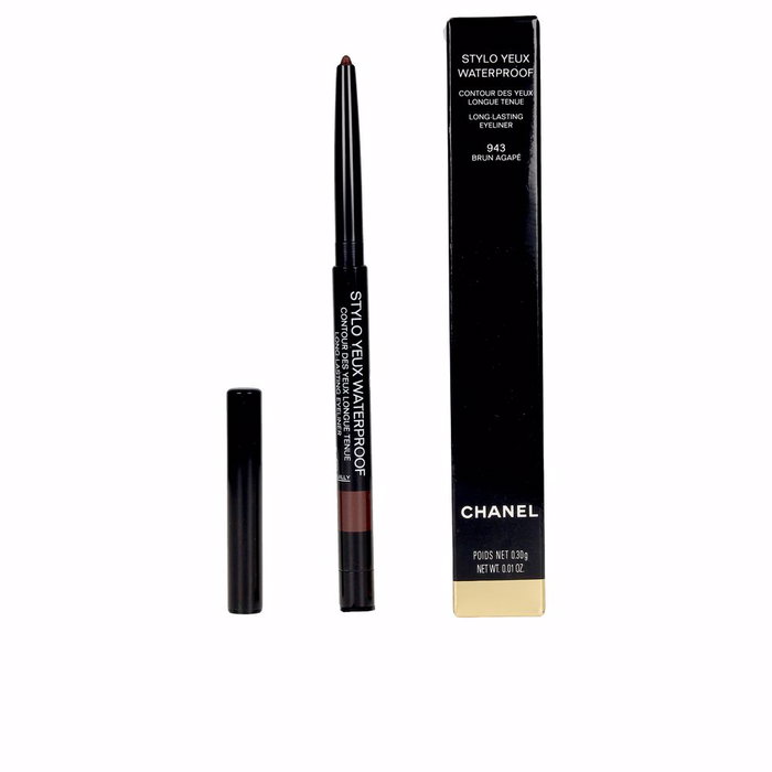 Chanel Stylo Yeux Waterproof Lápiz Delineador de Ojos Larga Duración Resistente al Agua Color #943-Brun Agapé 0.30 g