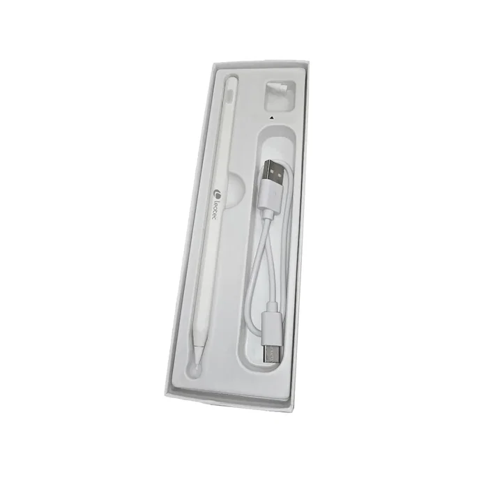 Leotec Stylus ePen UltraTouch Blanco para iPad (2018 o superior) de carga inalámbrica y USB-C