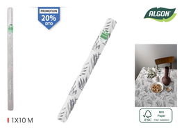 Algon Rollo Mantel Leaves1 C/Mandril 1 x 10 metros (12 Unidades)