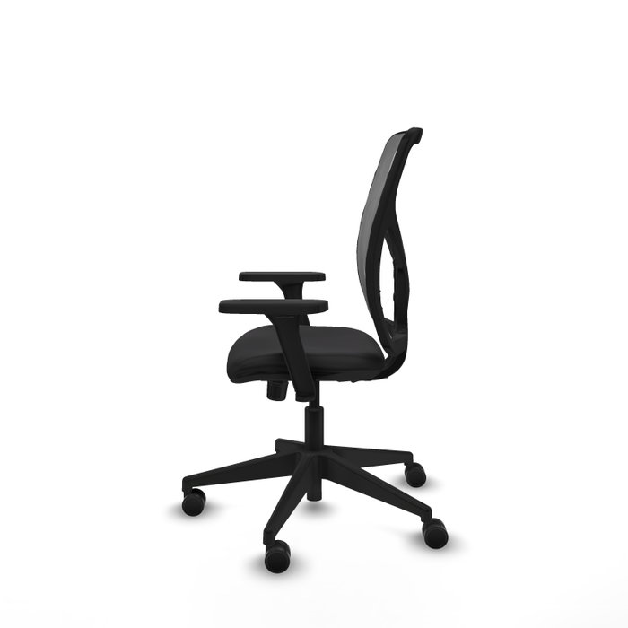 PIQUERAS Y CRESPO Silla de oficina Motilla con Mecanismo Sincro, Negro y Gris PIQUERAS Y CRESPO Silla de oficina Motilla con Mecanismo Sincro, Negro y Gris