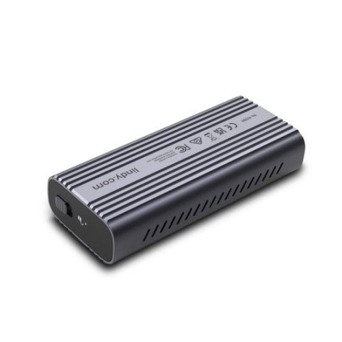 Lindy USB4 NVMe M.2 SSD Enclosure - Carcasa para disco SSD externo