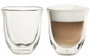 Delonghi Juego de 2 copas de capuchino de vidrio 5513214601