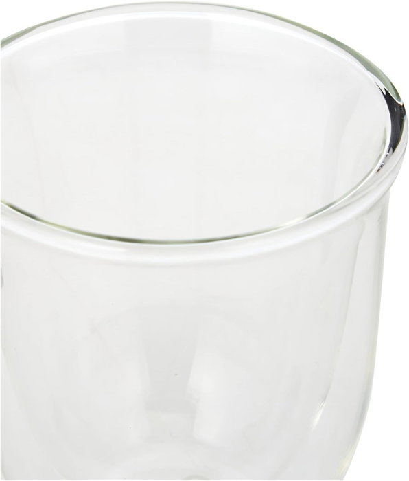 Delonghi Juego de 2 copas de capuchino de vidrio 5513214601