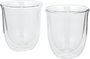 Delonghi Juego de 2 copas de capuchino de vidrio 5513214601