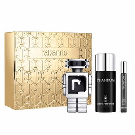 Paco Rabanne Phantom Eau de Toilette 100 ml, Desodorante 150 ml y Miniatura 10 ml