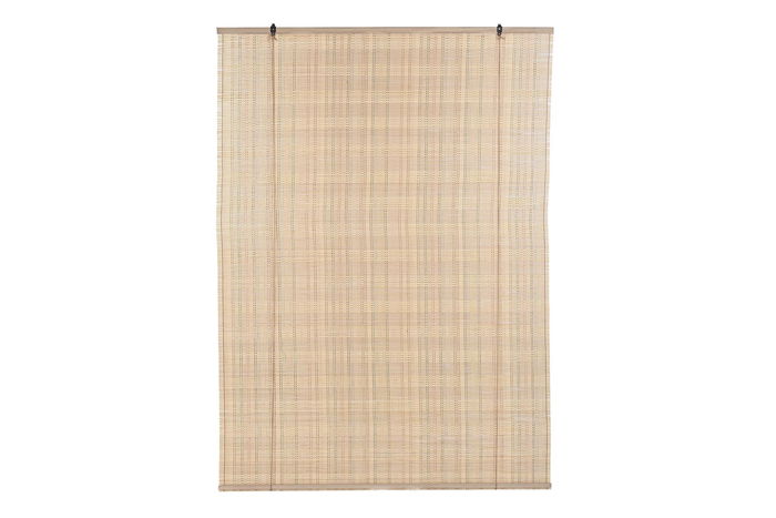 DKD Home Decor Estor Tropical Multicolor Bambú y Poliéster Enrollable 2 x 175 x 120 cm
