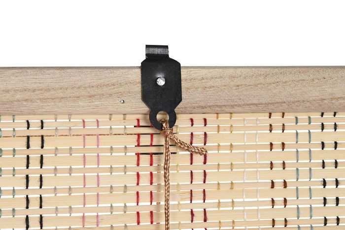 DKD Home Decor Estor Tropical Multicolor Bambú y Poliéster Enrollable 2 x 175 x 120 cm