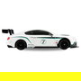 AMEWI Bentley GT3 Coche de Carreras RC Drift a Escala 1:18, Blanco, 2.4 GHz, 20 km/h, 500 mAh, para 6+ Años