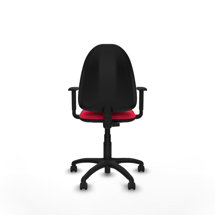 PIQUERAS Y CRESPO Silla de oficina Aýna Roja con Brazos 1D PIQUERAS Y CRESPO Silla de oficina Aýna Roja con Brazos 1D