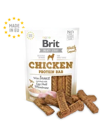 Brit Jerky Snack With Insect Protein Bar Pollo 80 gr