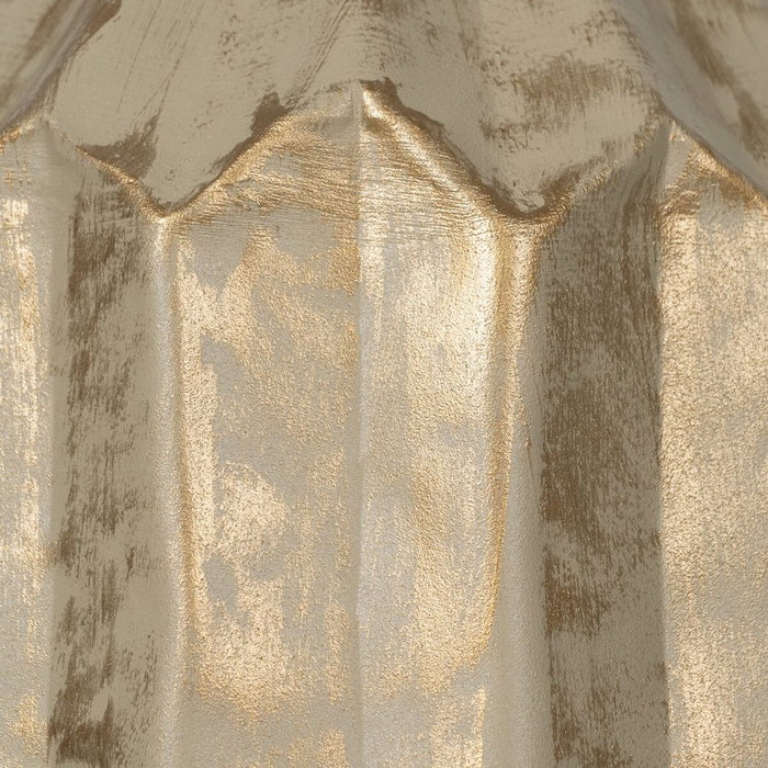 Ixia Jarrón Oro-beige Metal 23 x 23 x 52 cm Ixia Jarrón Oro-beige Metal 23 x 23 x 52 cm