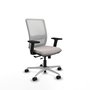 PIQUERAS Y CRESPO Silla de oficina Haches Blanco con mecanismo Sincro/Traslack
