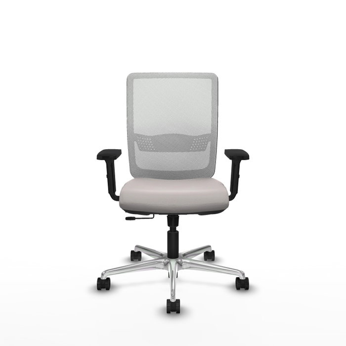 PIQUERAS Y CRESPO Silla de oficina Haches Blanco con mecanismo Sincro/Traslack PIQUERAS Y CRESPO Silla de oficina Haches Blanco con mecanismo Sincro/Traslack