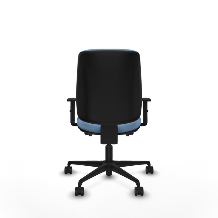 PIQUERAS Y CRESPO Silla de oficina Alares, Tela Azul cielo, Mecanismo Sincro/Traslack, Brazos 1D PIQUERAS Y CRESPO Silla de oficina Alares, Tela Azul cielo, Mecanismo Sincro/Traslack, Brazos 1D