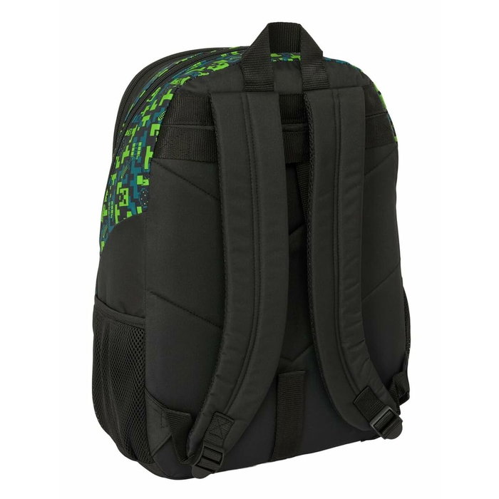 Safta Mochila Escolar Minecraft TNT Adaptable a Carro Safta Mochila Escolar Minecraft TNT Adaptable a Carro