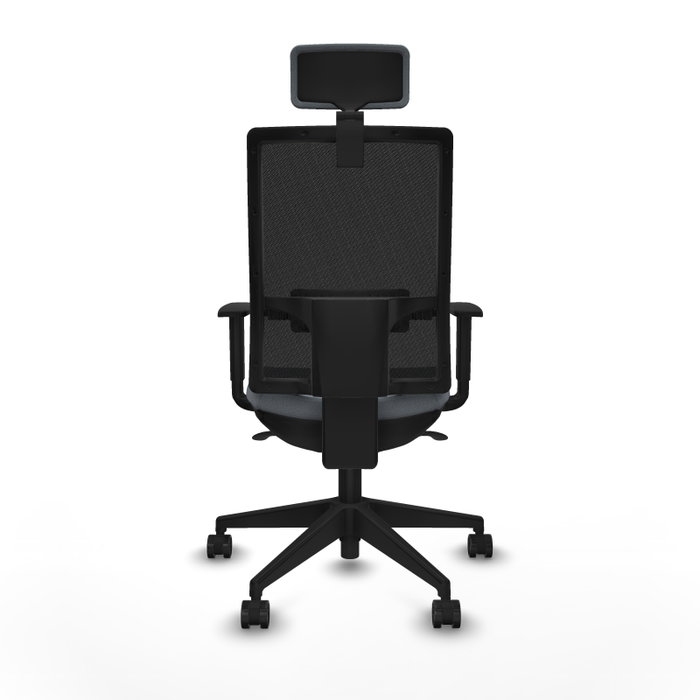 PIQUERAS Y CRESPO Silla de oficina Horna Gris y Negro PIQUERAS Y CRESPO Silla de oficina Horna Gris y Negro