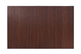 DKD Home Decor Alfombra de Bambú 200x300 cm Nogal